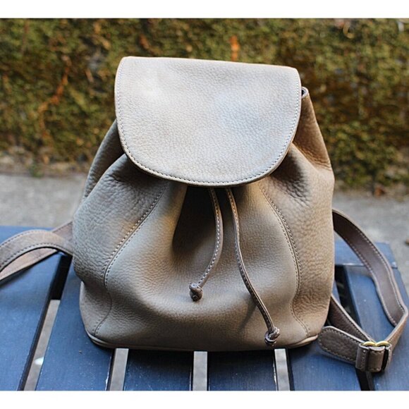 Coach Vintage - Sonoma Small Backpack Nubuc 4938 in Sand, Italy 1990s main image 11